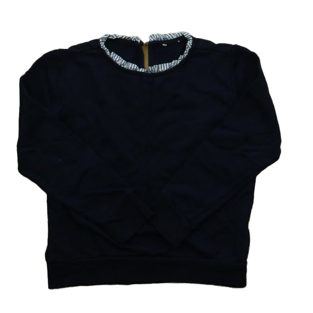 Crewcuts Girls Navy Long Sleeve Shirt Size: 6 Years