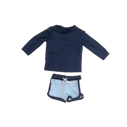 Cat & Jack Boys Navy Swimwear Size: 12 Months Navy