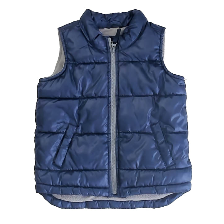 Old Navy Boys Navy Vest Size: 4 Toddler Navy