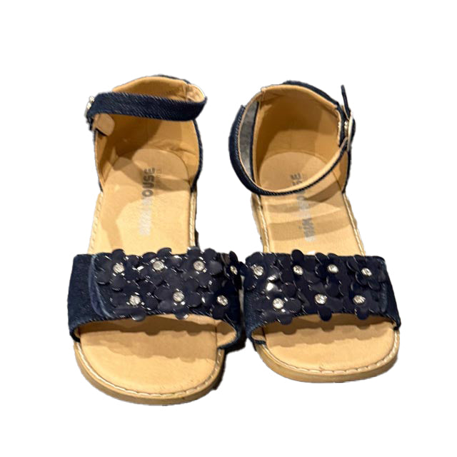 Miki House Girls Navy Sandals Size: 12 Toddler