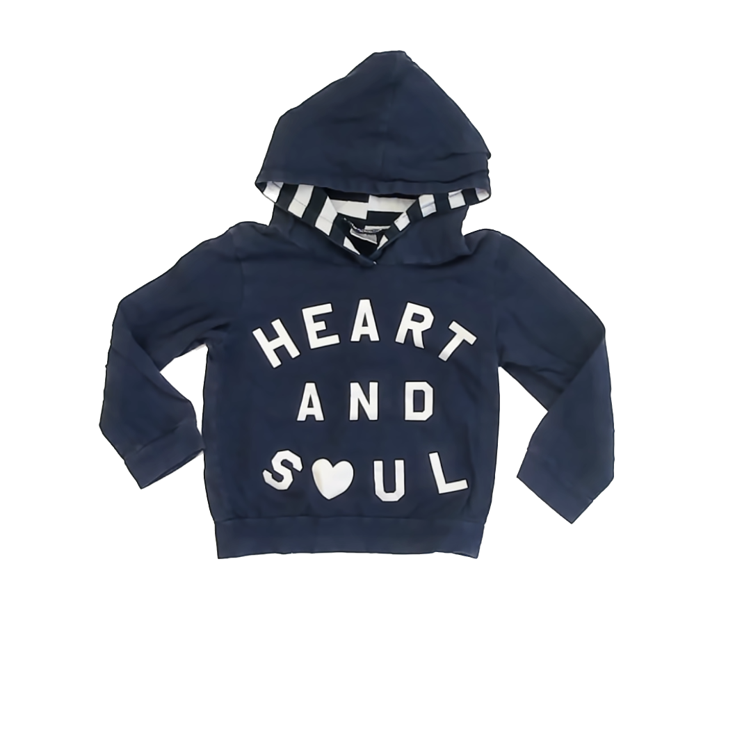 Unknown Boys Navy Hoodie Size: 4-5T * Navy