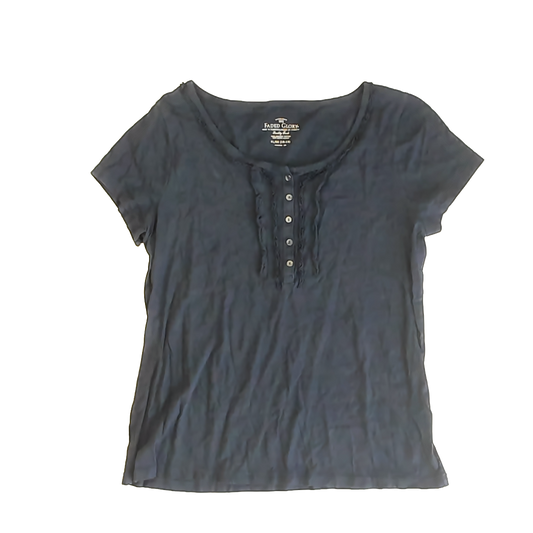Faded Glory Girls Navy T-Shirt Size: 16-18 Years (XL) Navy