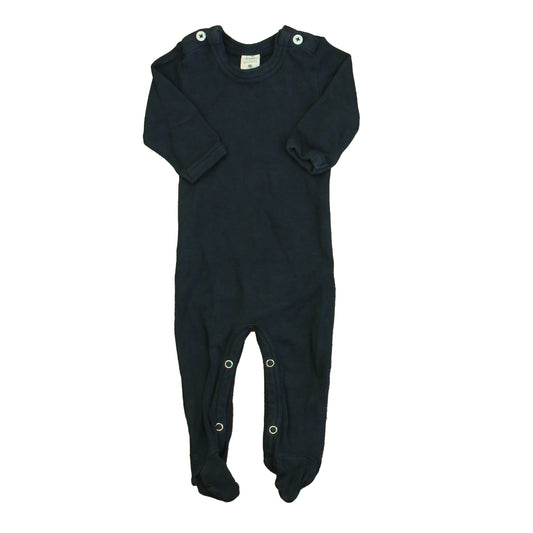 Kate Quinn Organics Boys Navy Long Sleeve Outfit Size: 0-3 Months