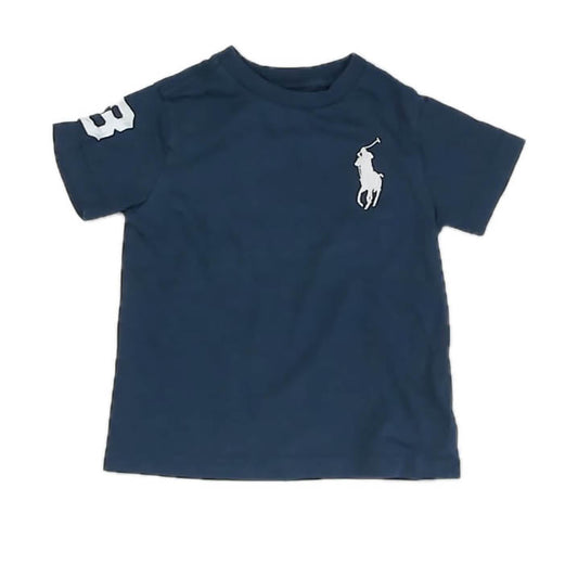 Ralph Lauren Boys Navy T-Shirt Size: 4T Navy