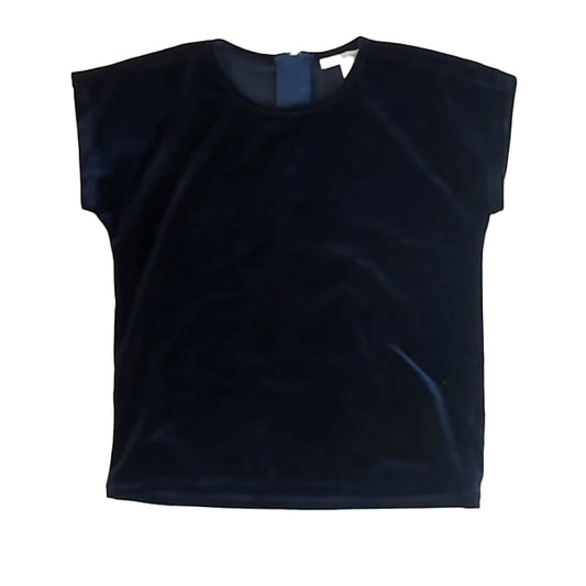 Rockets of Awesome Girls Navy Short Sleeve Shirt Size: 6 Years Navy