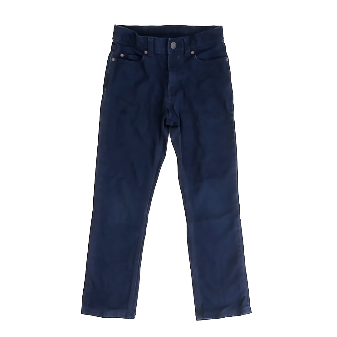 Lands' End Boys Navy Slacks Size: 7 Years Navy