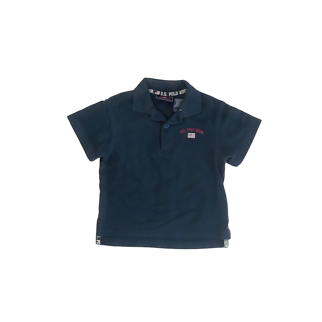 U.S. Polo Assn. Boys Navy Polo Shirt Size: 3T Navy
