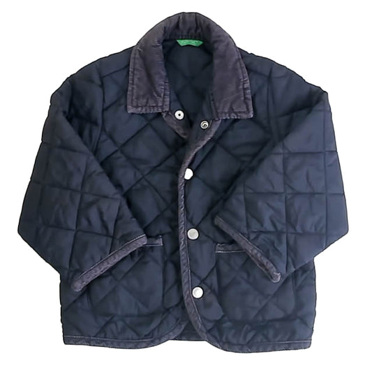 United Colors Of Benetton Boys Navy Jacket Size: 4-5 Years Navy