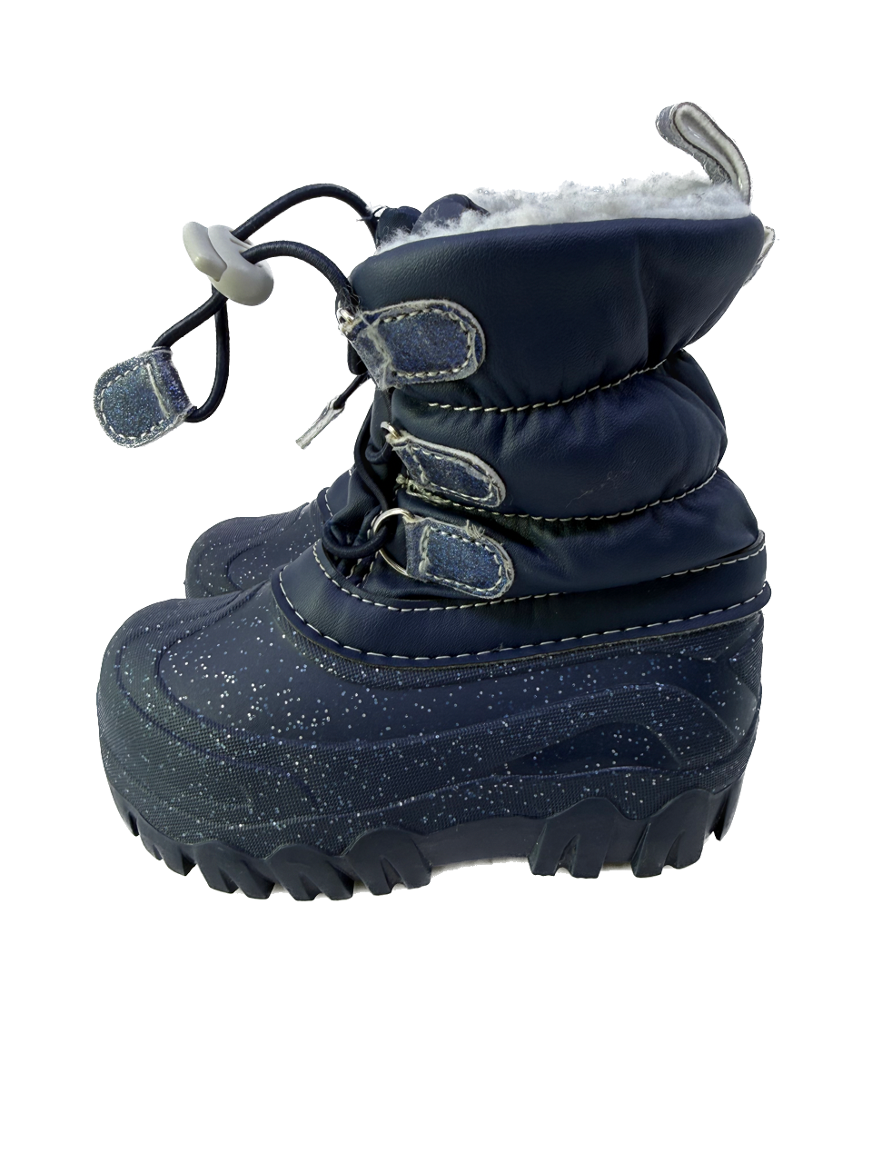 Member's Mark Unisex Navy Booties Size: Little Kid 7-8 Navy