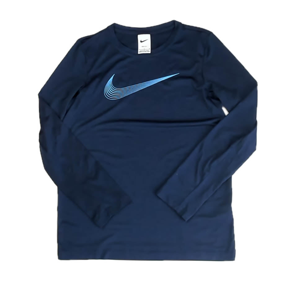 Nike Boys Navy Athletic Top Size: 14 Years Navy