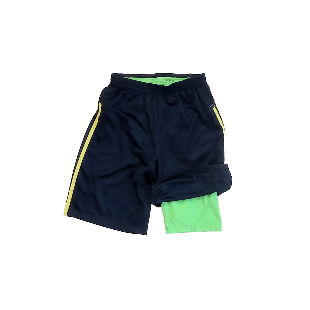 Adidas Boys Navy Athletic Shorts Size: Adult XS Navy