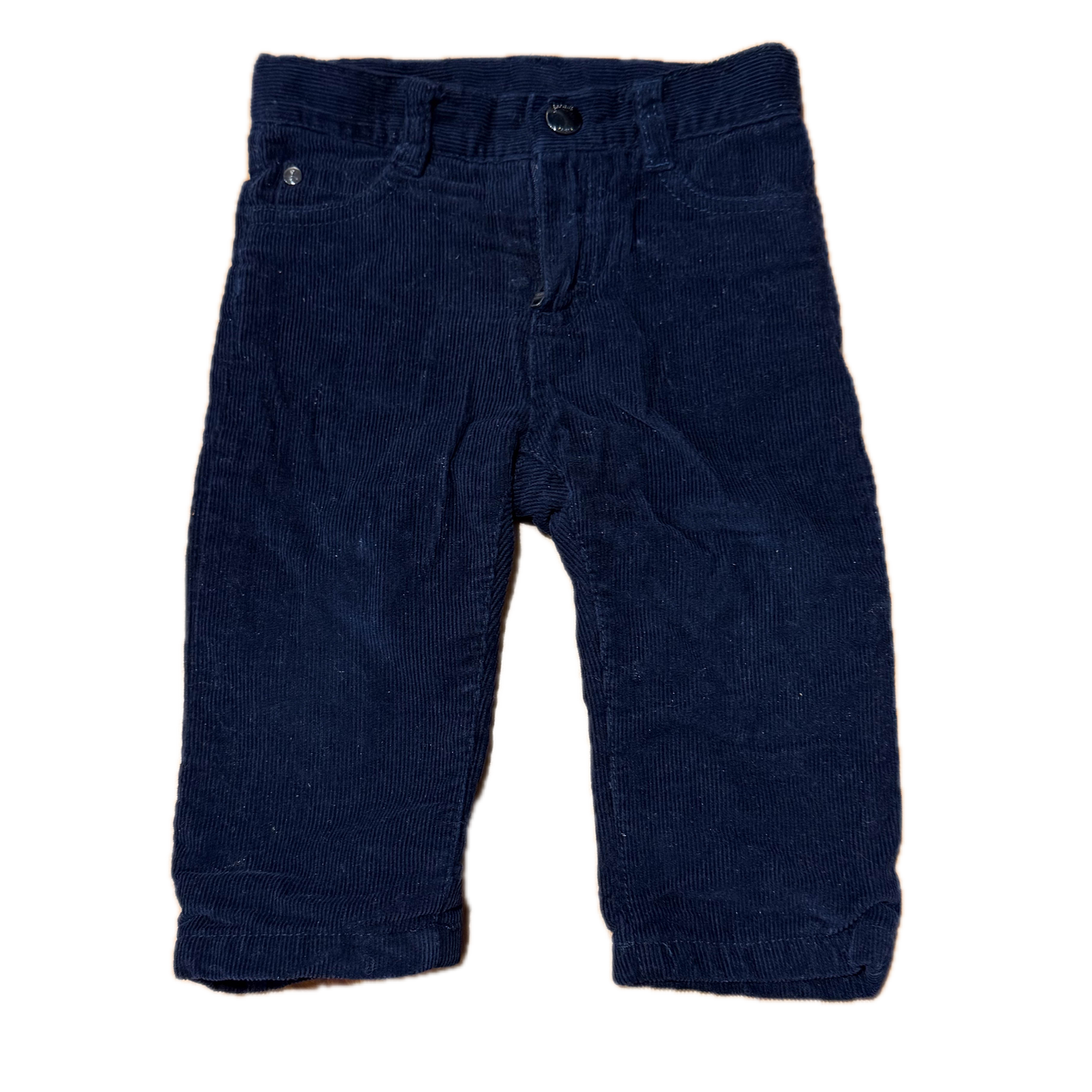 Jacadi Boys Navy Corduroy Pants Size: 12 Months Navy