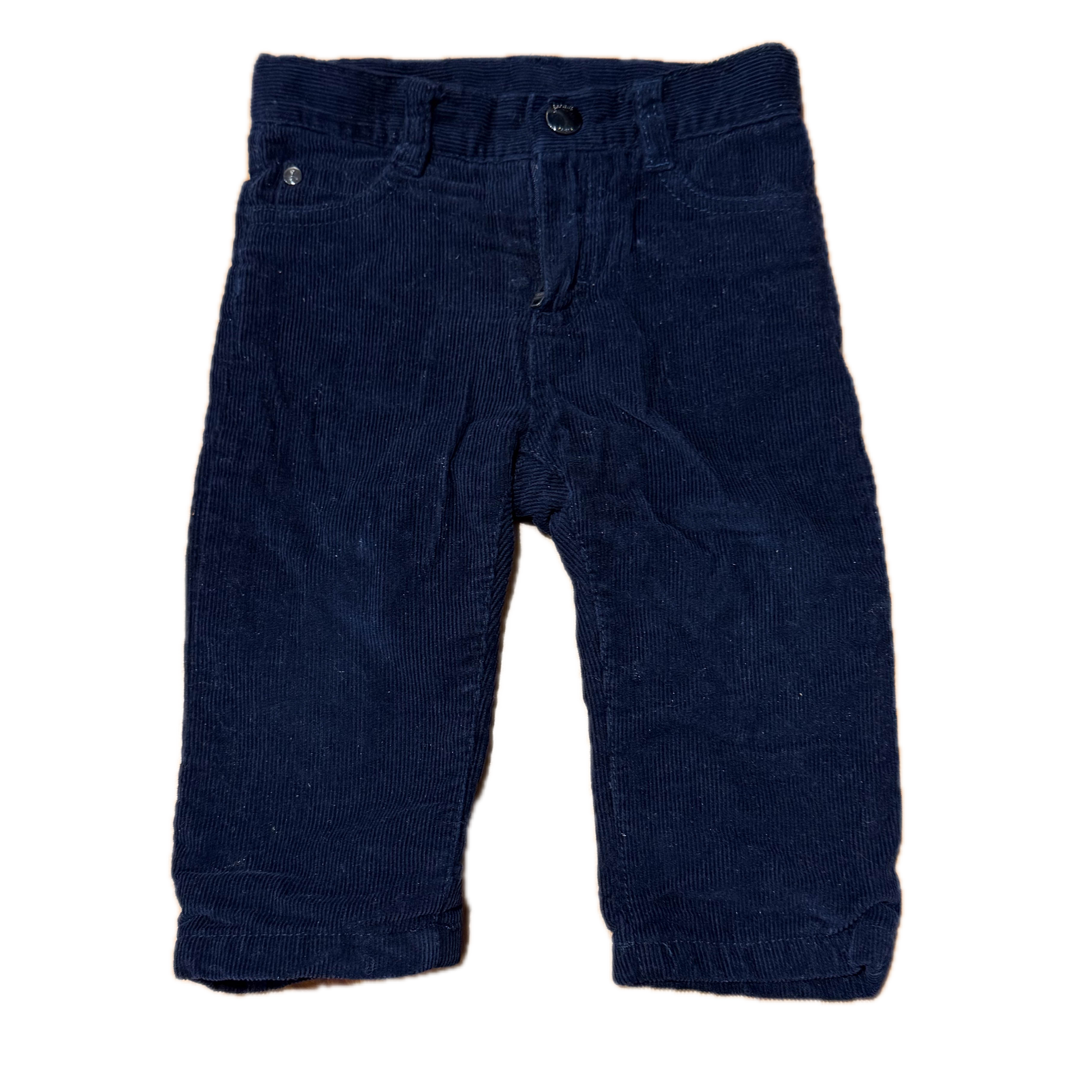 Jacadi Boys Navy Corduroy Pants Size: 12 Months Navy