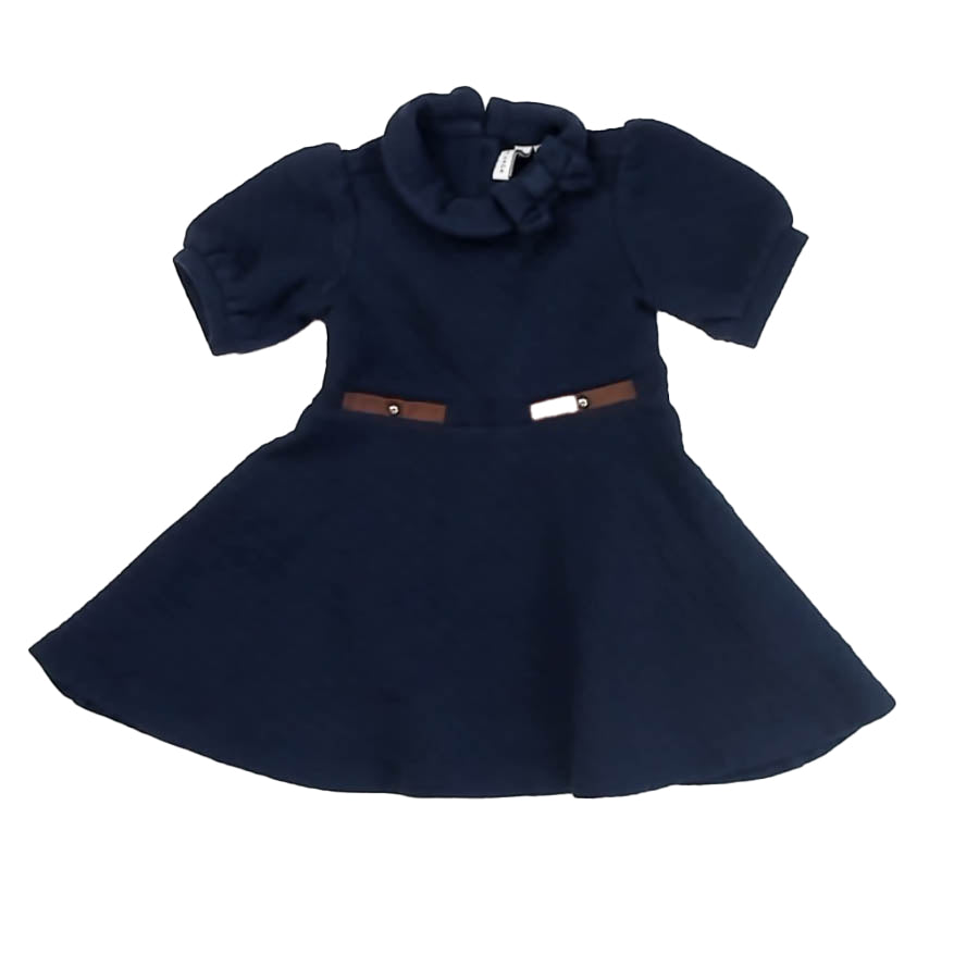Janie and Jack Girls Navy Dress Size: 3T Navy