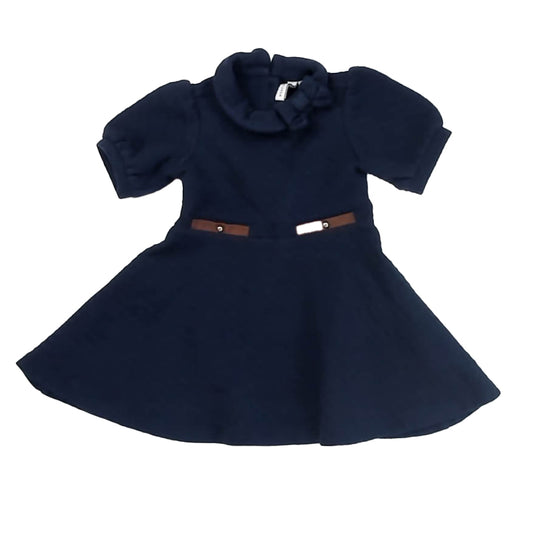 Janie and Jack Girls Navy Dress Size: 3T Navy