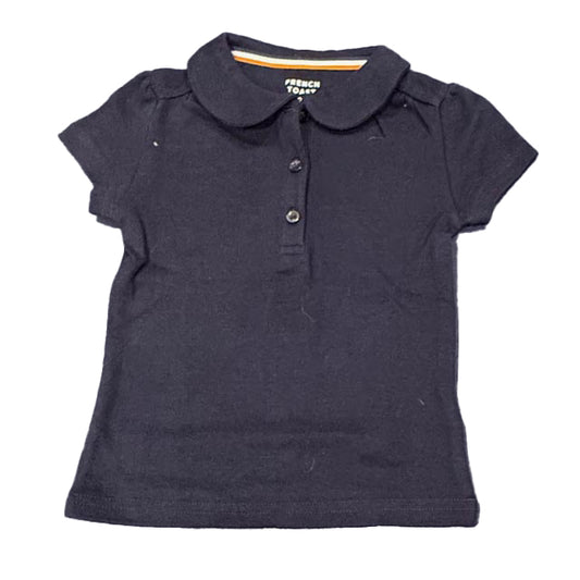 French Toast Girls Navy Polo Shirt Size: 2T Navy