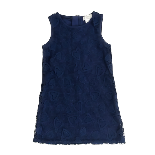 Kate Spade Girls Navy Dress Size: 6 Years Navy