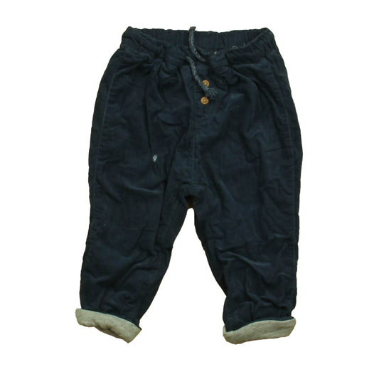 H&M Boys Navy Corduroy Pants Size: 18 Months Navy