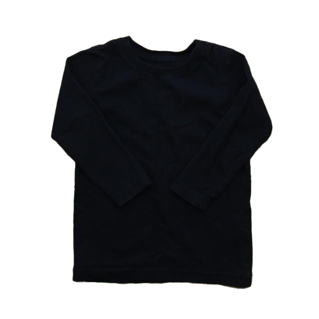 Primary.com Boys Navy Long Sleeve T-Shirt Size: 12-18 Months