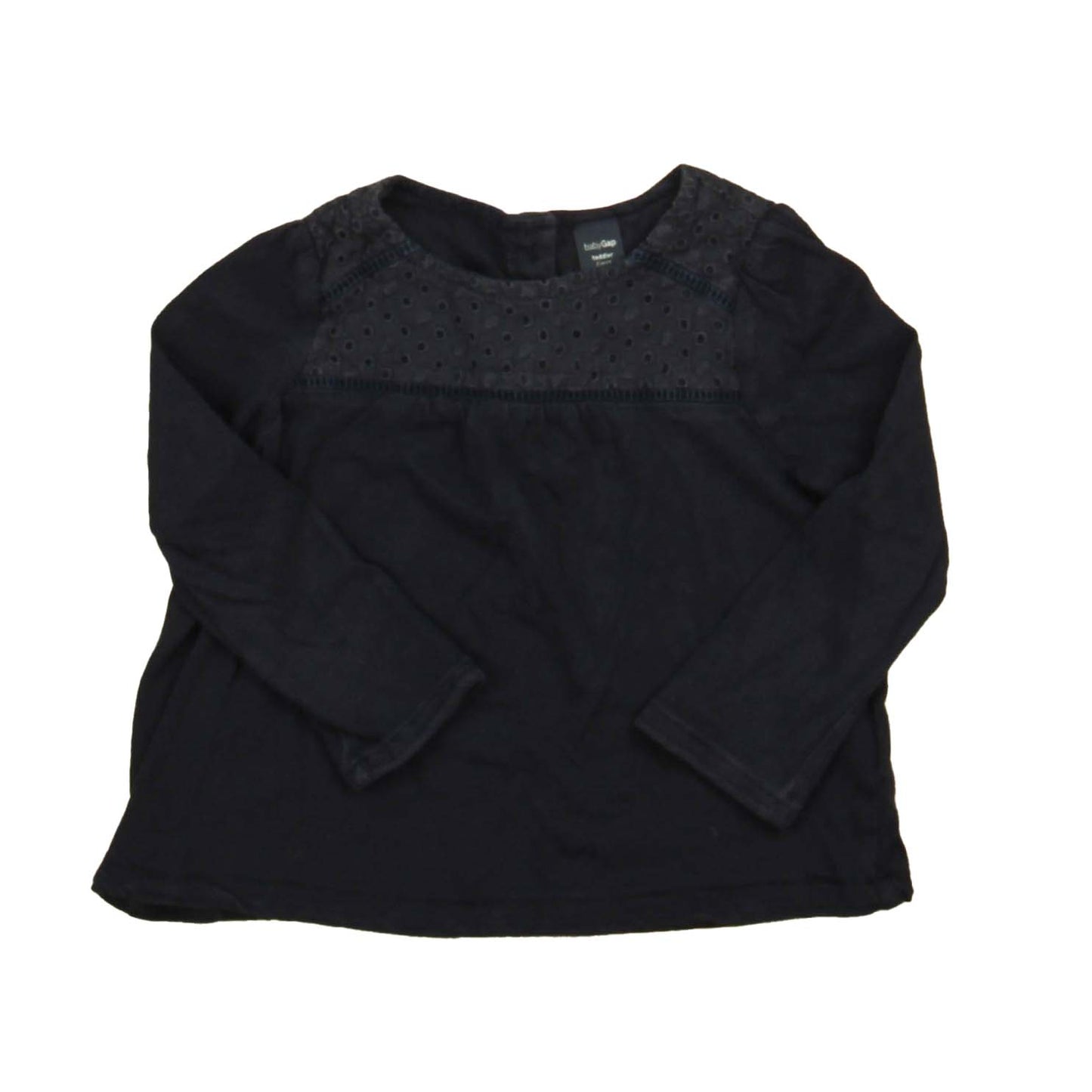 Gap Girls Navy Long Sleeve T-Shirt Size: 2T Navy