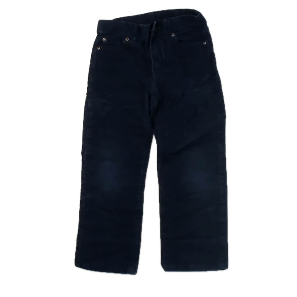 Janie and Jack Boys Navy Corduroy Pants Size: 5T Navy