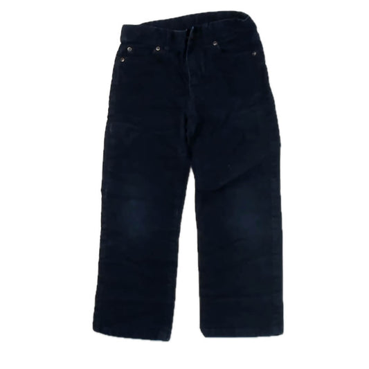 Janie and Jack Boys Navy Corduroy Pants Size: 5T Navy