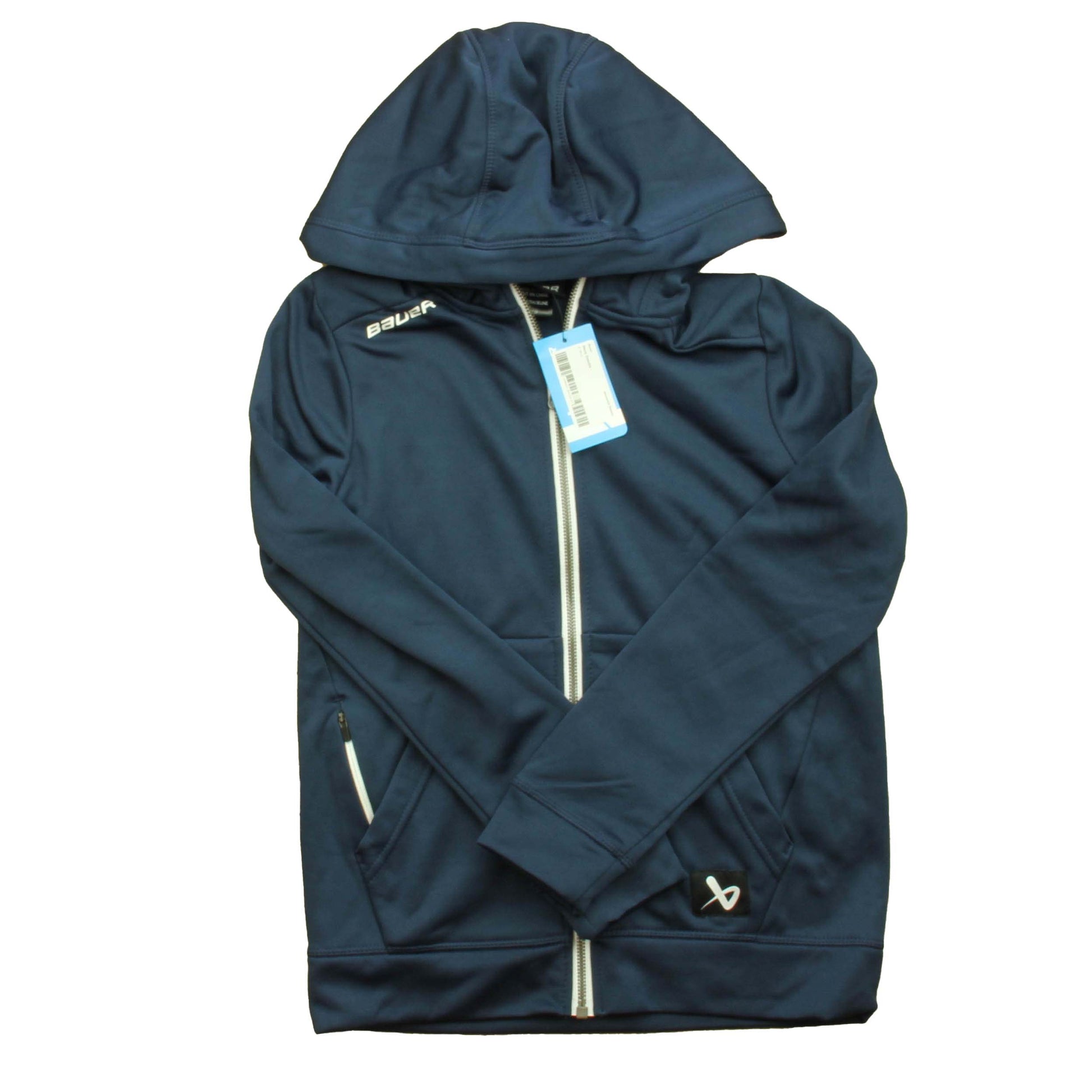 Bauer Boys Navy Hoodie Size: 6-7 Years Navy