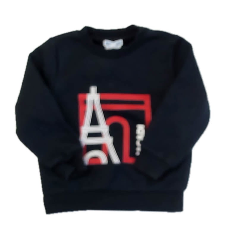 Jacadi Girls Navy Sweatshirt Size: 4T Navy