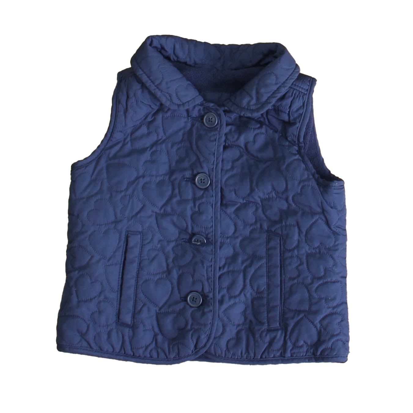 Gap Girls Navy Vest Size: 6-12 Months Navy