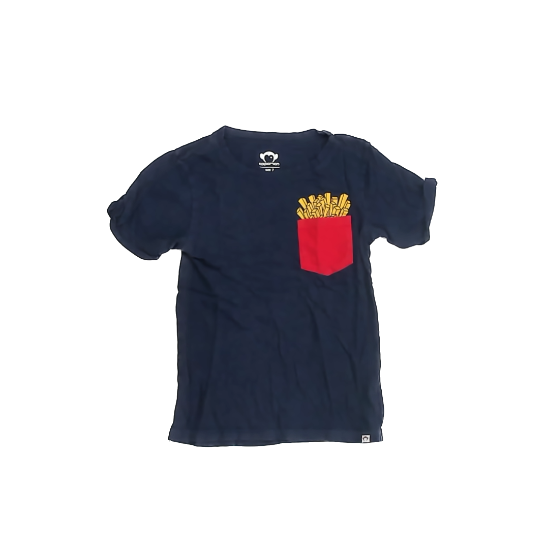 Appaman Boys Navy T-Shirt Size: 7 Years Navy