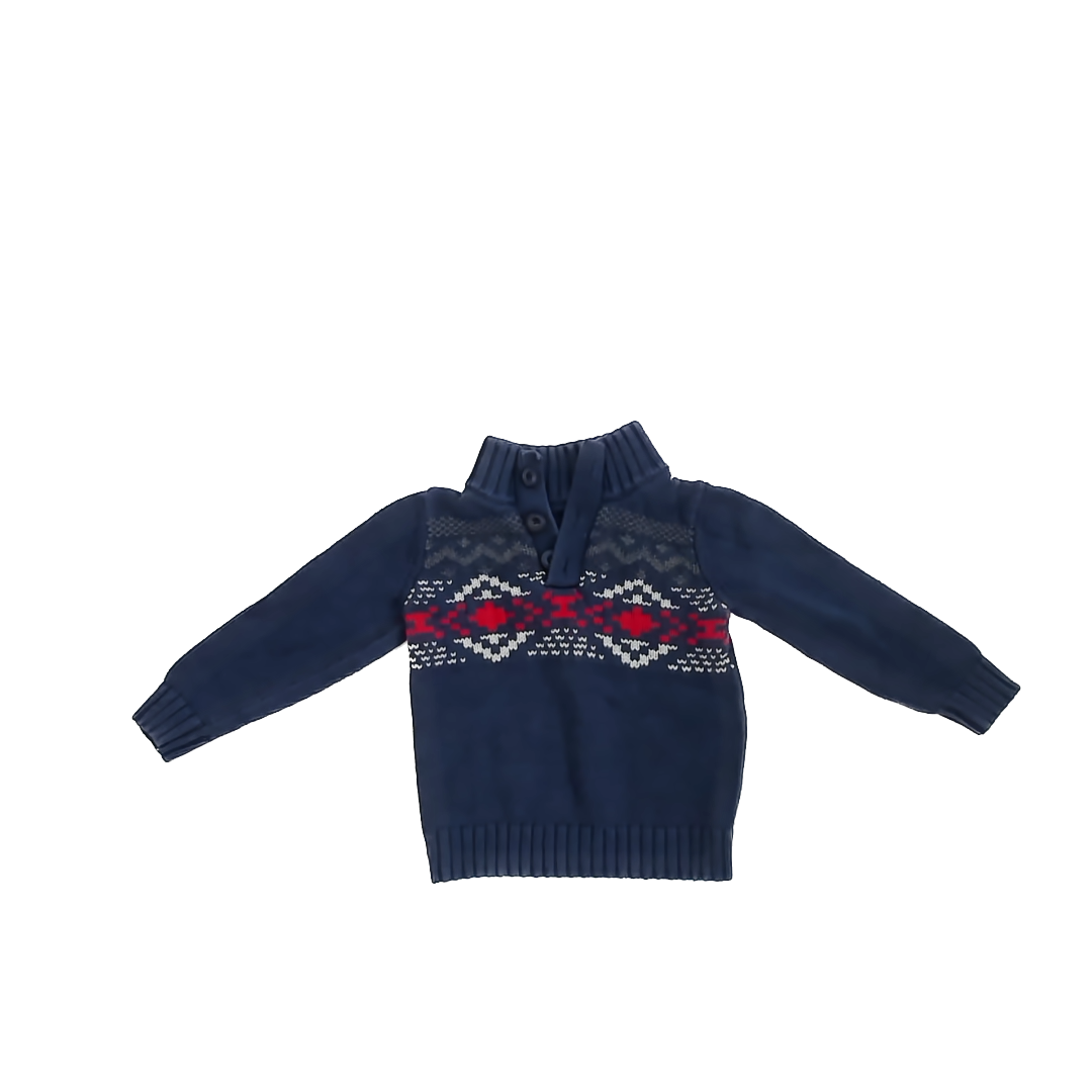 Gap Boys Navy Sweater Size: 4T Navy