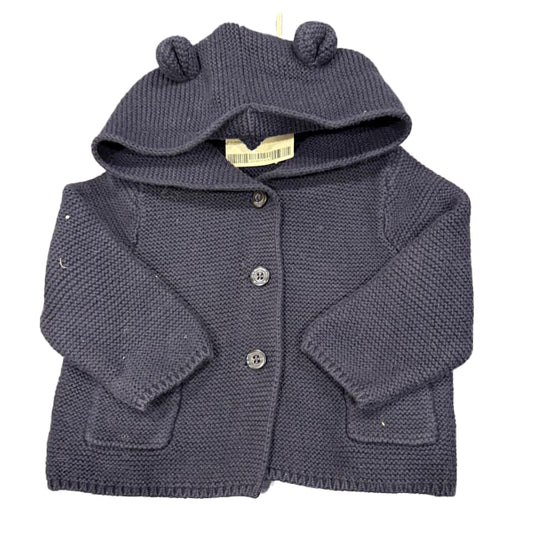 Gap Boys Navy Cardigan Size: 6-12 Months