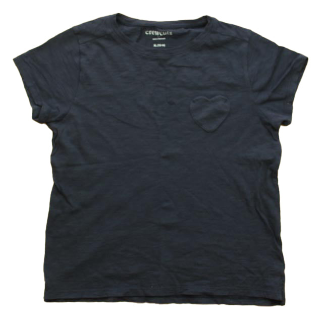 Crewcts Girls Navy T-Shirt Size: 12-14 Years Navy