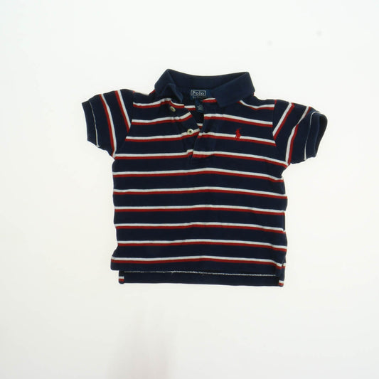 Ralph Lauren Boys Navy Polo Shirt Size: 12 Months Navy
