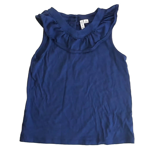 Janie and Jack Girls Navy Tank Top Size: 10 Years Navy