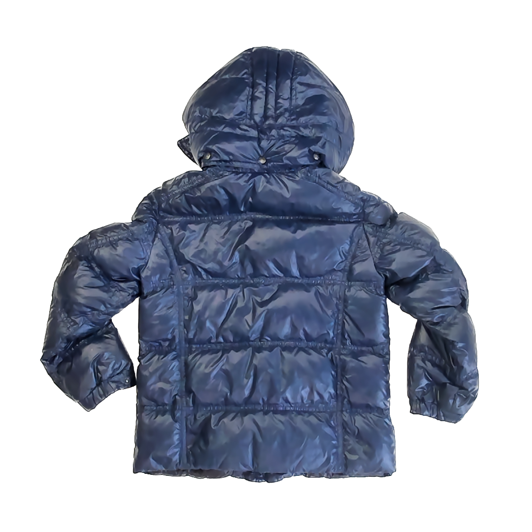 Prada Girls Navy Winter Coat Size: 6 Years Navy