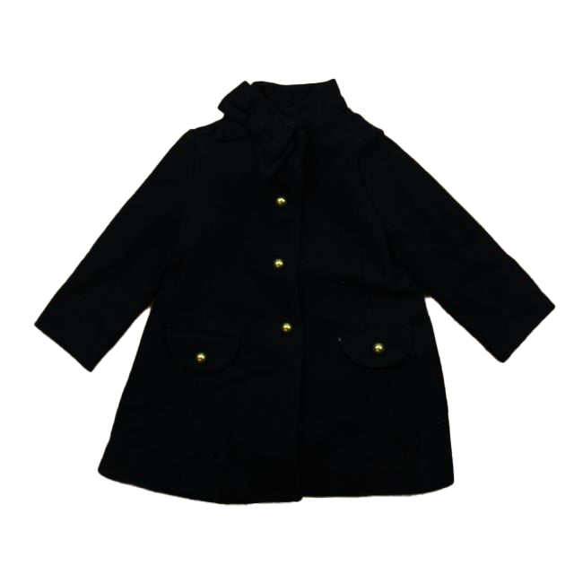 Janie and Jack Girls Navy Winter Coat Size: 18-24 Months Navy