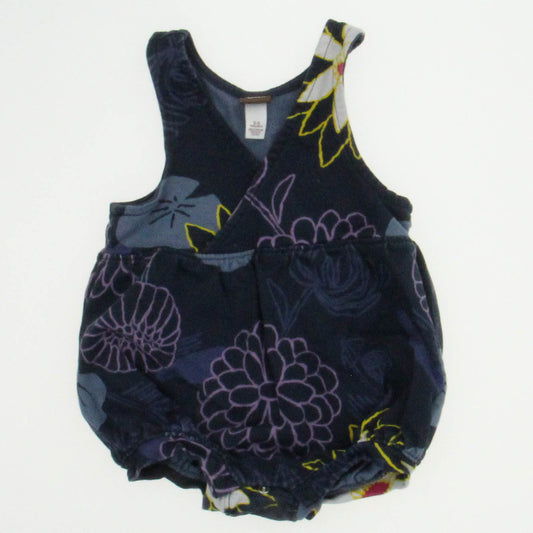 Tea Girls Navy Romper Size: 3-6 Months Navy