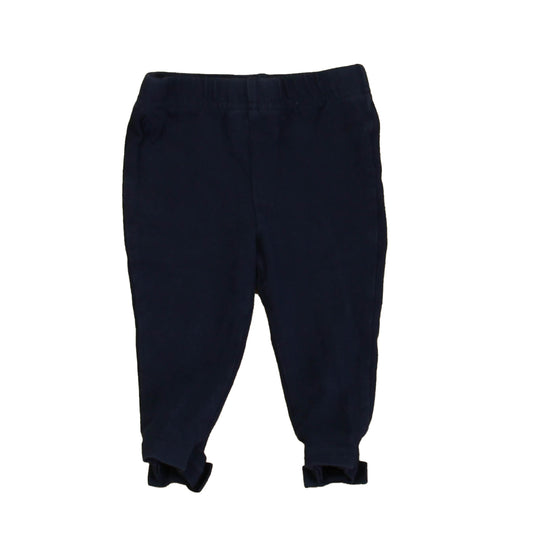 Ralph Lauren Girls Navy Leggings Size: 9 Months Navy