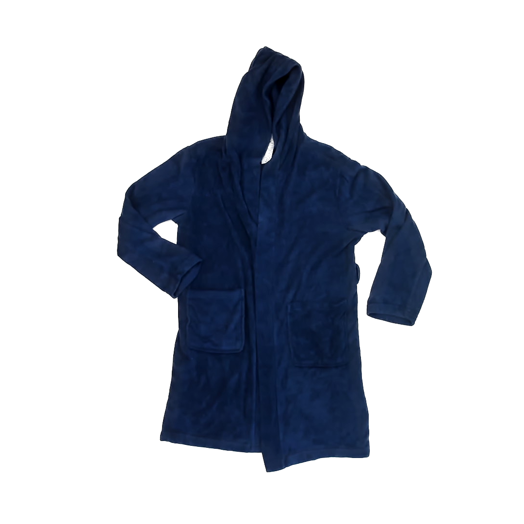Baopteil Boys Navy Bathrobe Size: 150 (10-12) Navy