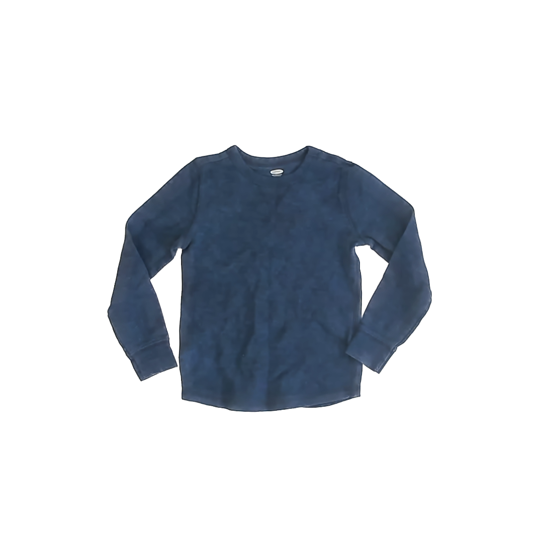 Old Navy Boys Navy Long Sleeve Shirt Size: 5T Navy