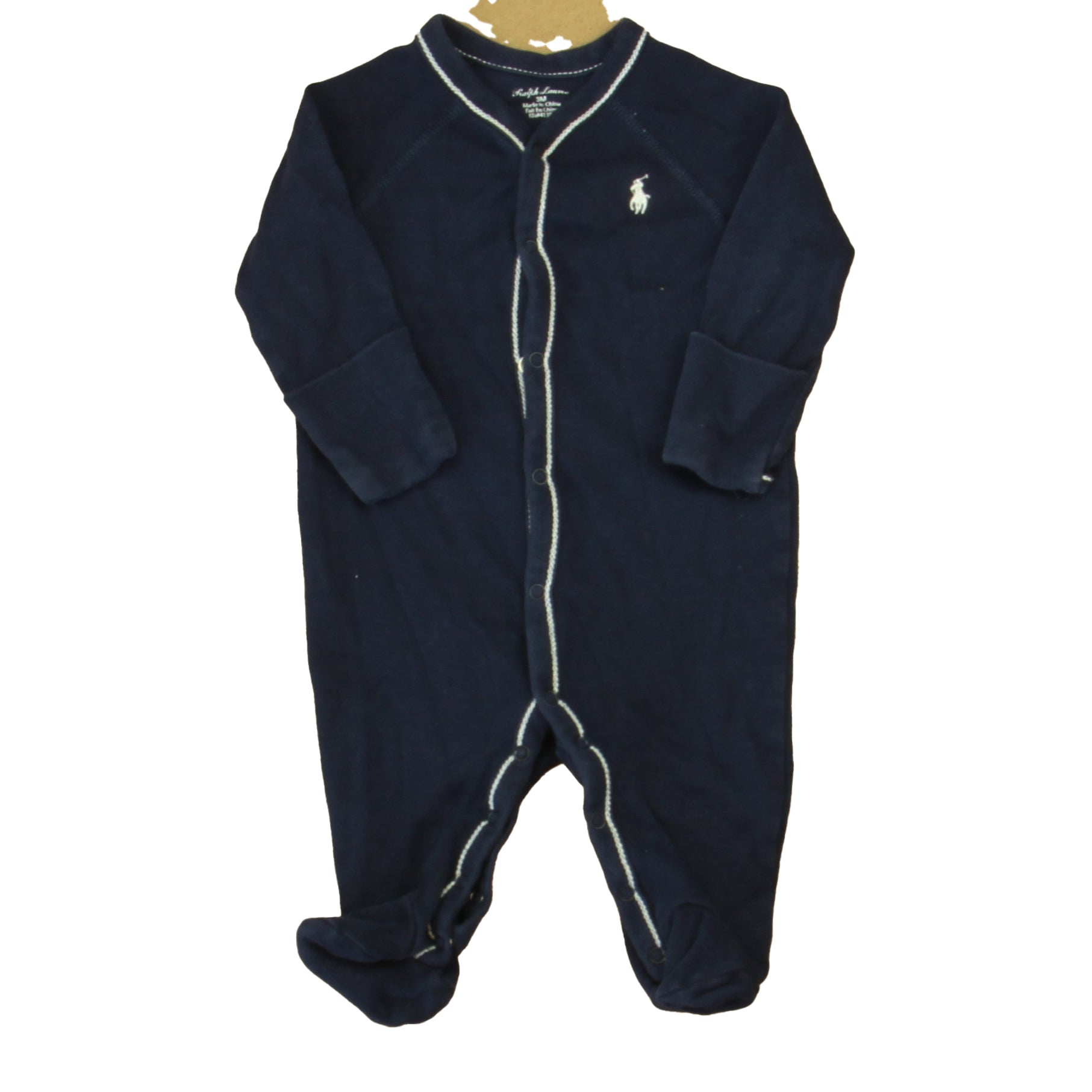 Ralph Lauren Boys Navy Long Sleeve Outfit Size: 3 Months Navy