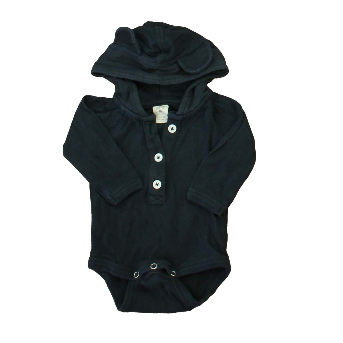 Kate Quinn Organics Boys Navy Onesie Size: 3-6 Months