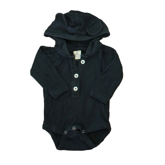 Kate Quinn Organics Boys Navy Onesie Size: 3-6 Months