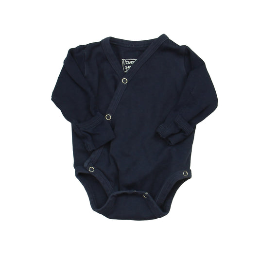 L'oved Baby Boys Navy Onesie Size: 3-6 Months Navy