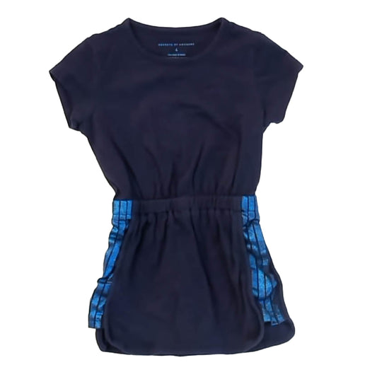 Rockets of Awesome Girls Navy Dress Size: 4T Navy