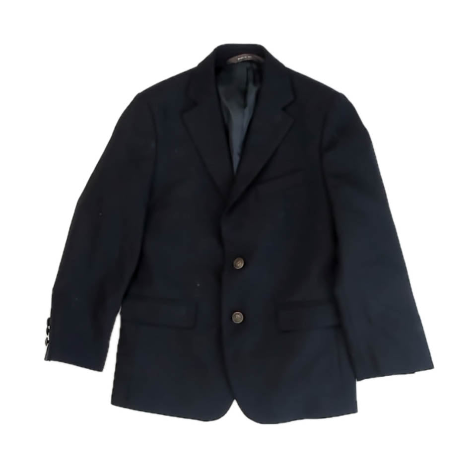 Nordstrom Boys Navy Sports Coat Size: 8 Years Navy
