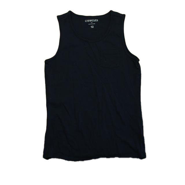 Crewcuts Girls Navy Tank Top Size: 12 Years