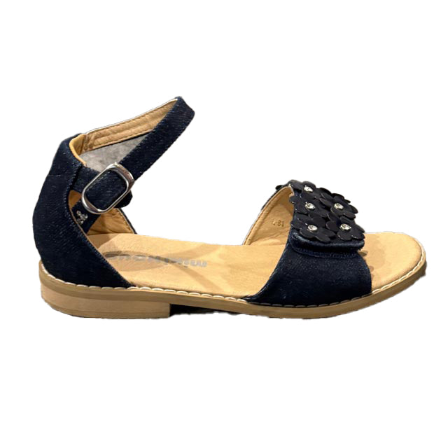 Miki House Girls Navy Sandals Size: 12 Toddler