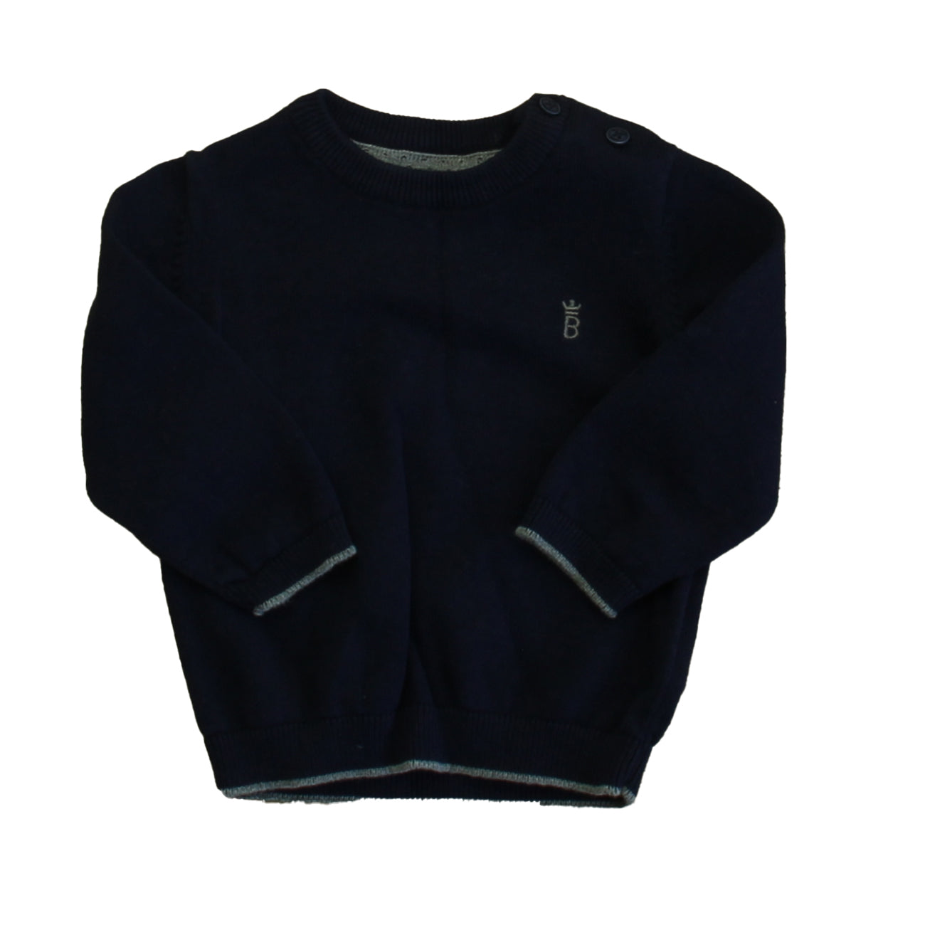 Mayoral Boys Navy Sweater Size: 6 Months Navy
